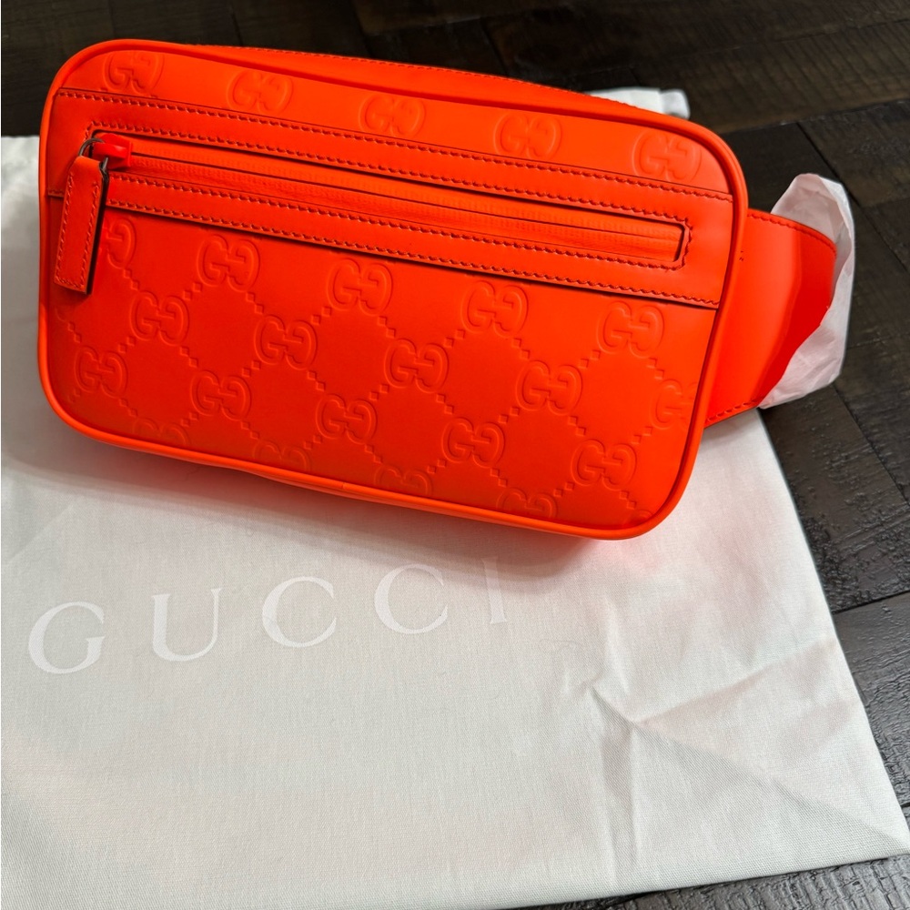 NEW Gucci Orange Belt Bag